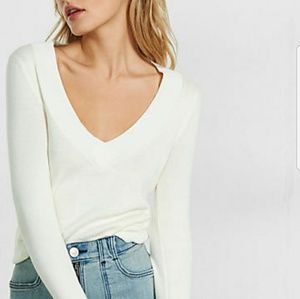 Express V-neck Sweater